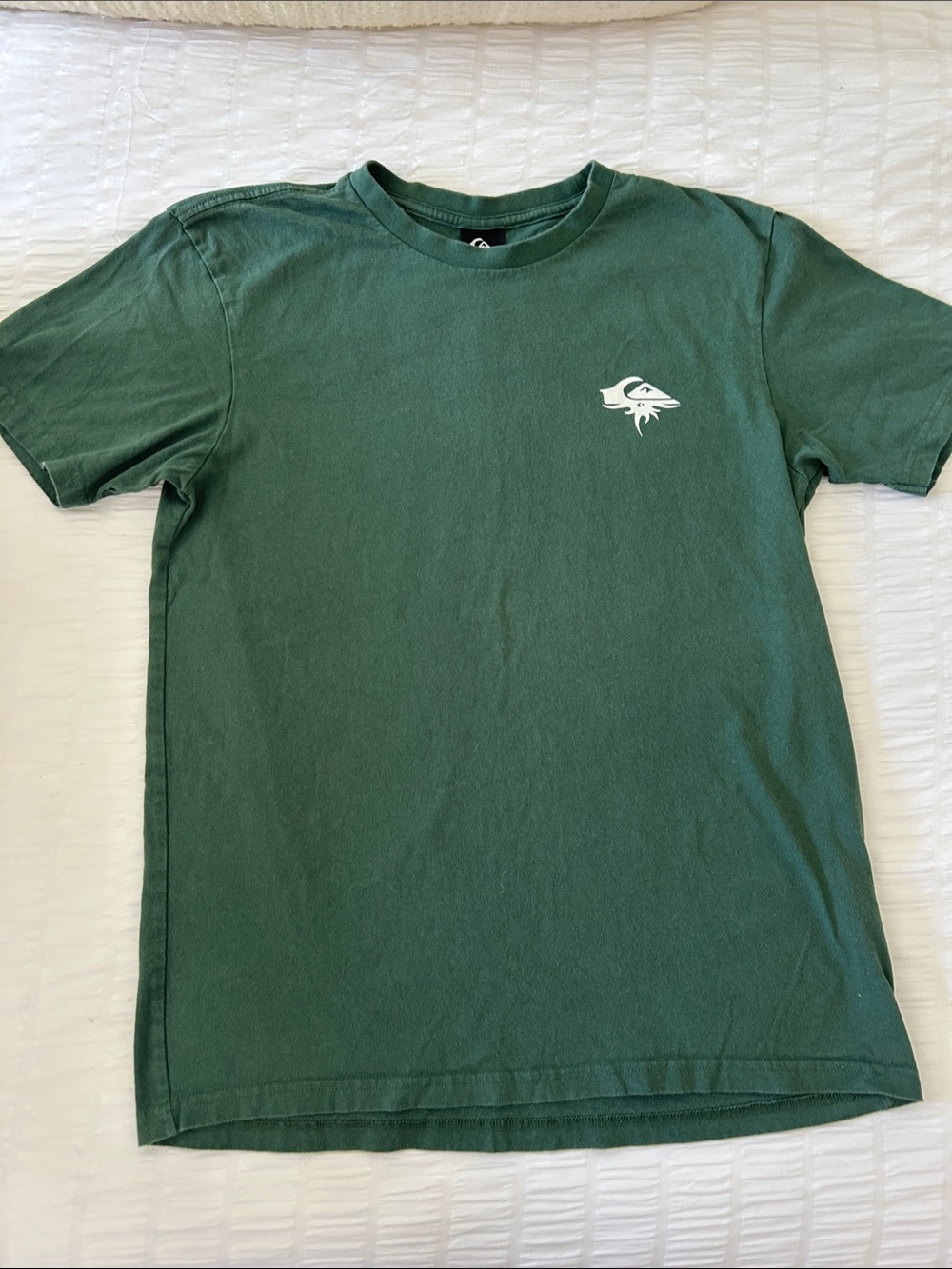 Men's quicksilver Forest Green Graphic Tee